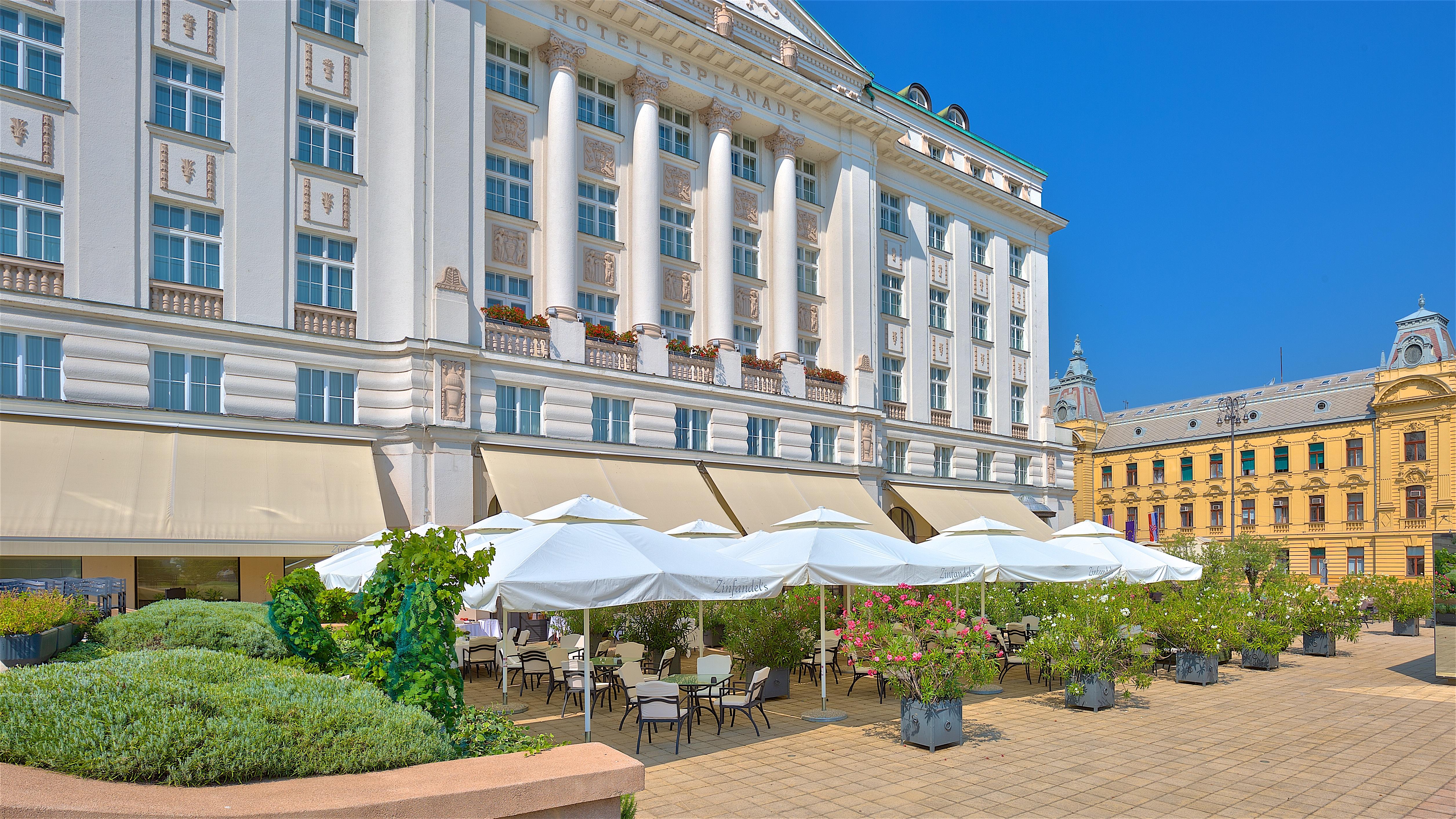 Esplanade Zagreb Hotel Exterior foto